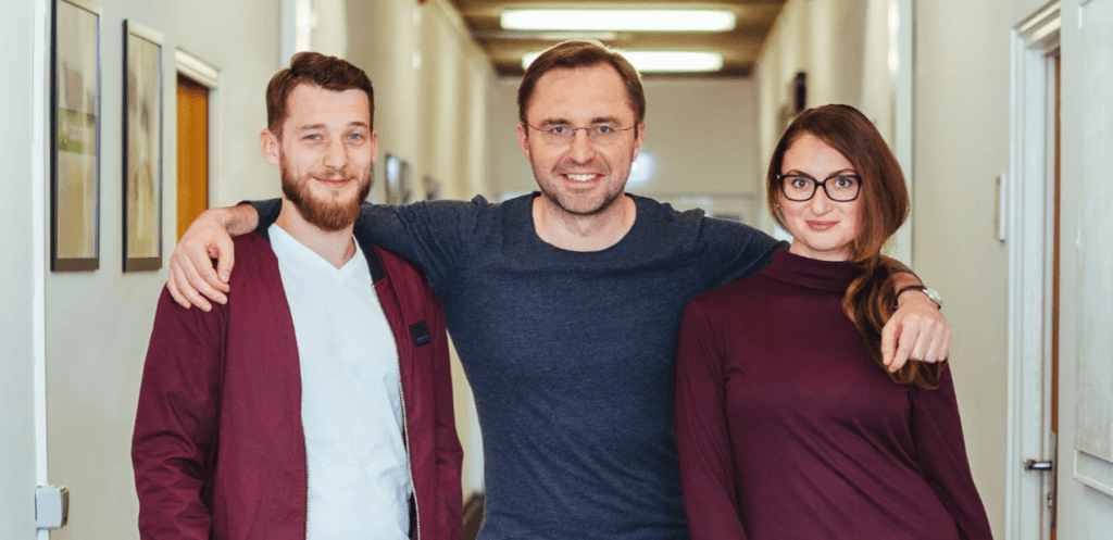 Quotiss Team - Michal Polak, Marcin Zarzecki, Margarita Tokareva