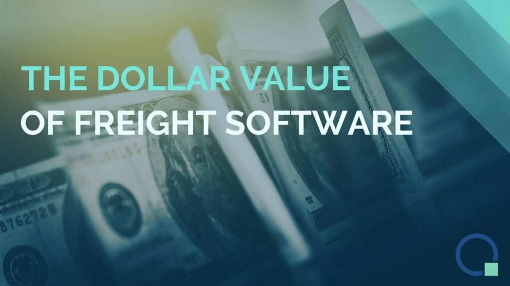 the dollar value of freight software