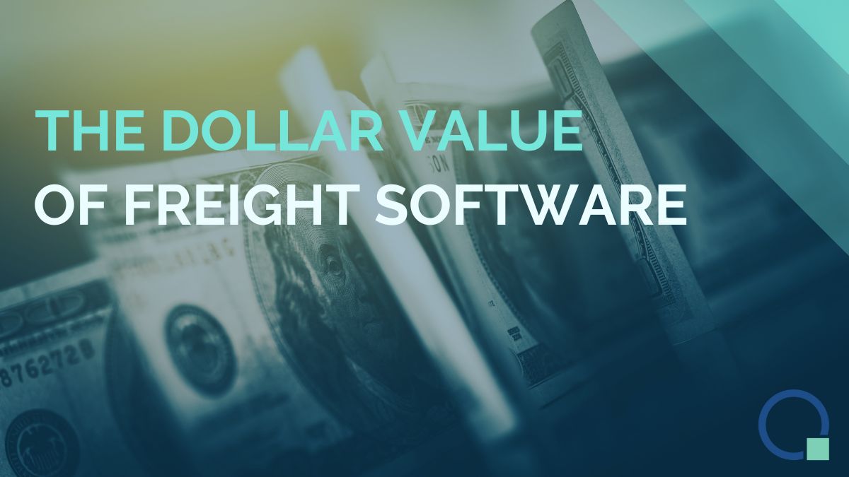 the dollar value of freight software
