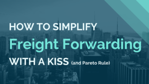 Freight forwarding simplification