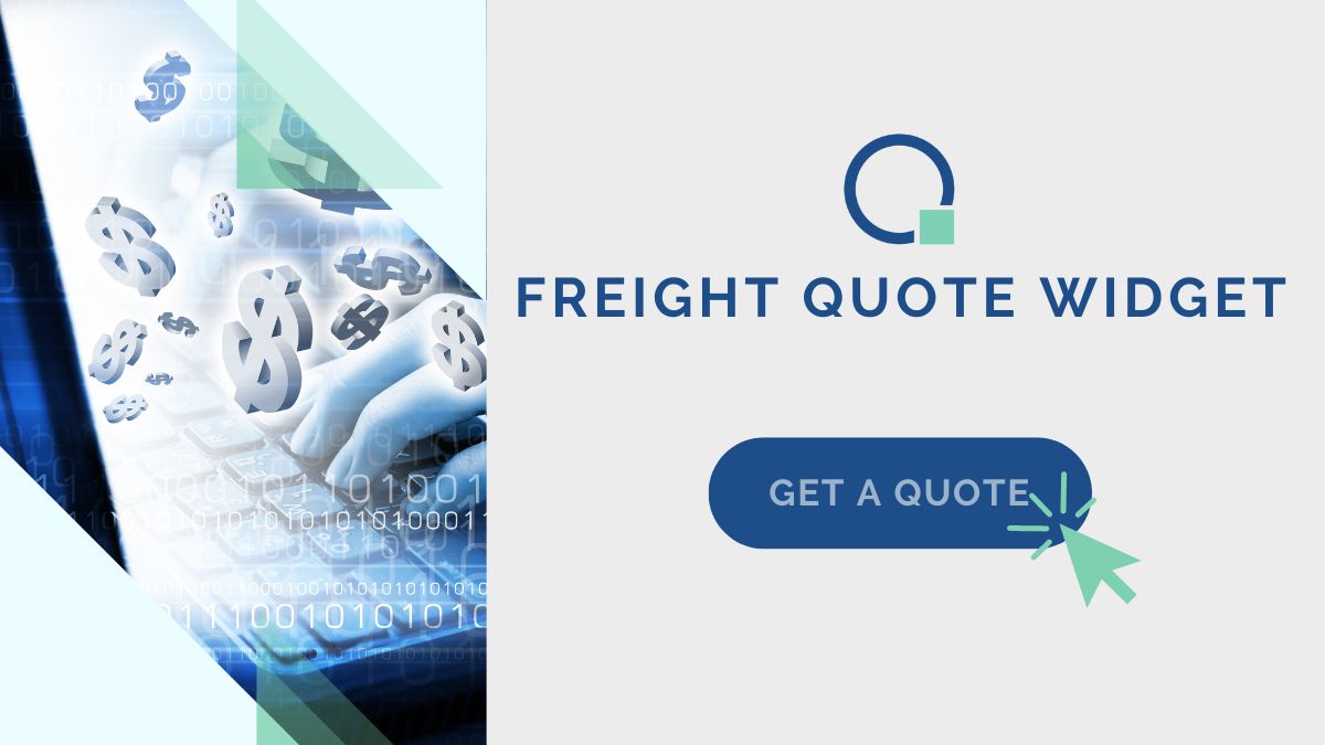Freight quote widget
