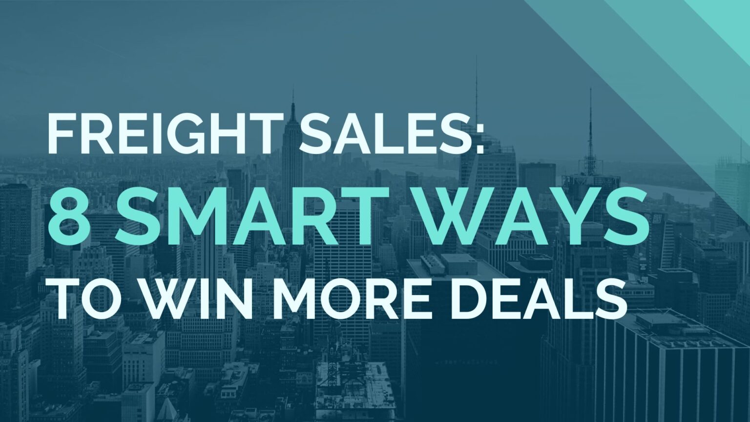 Freight Automation: 8 Smart Ways to Win More Deals